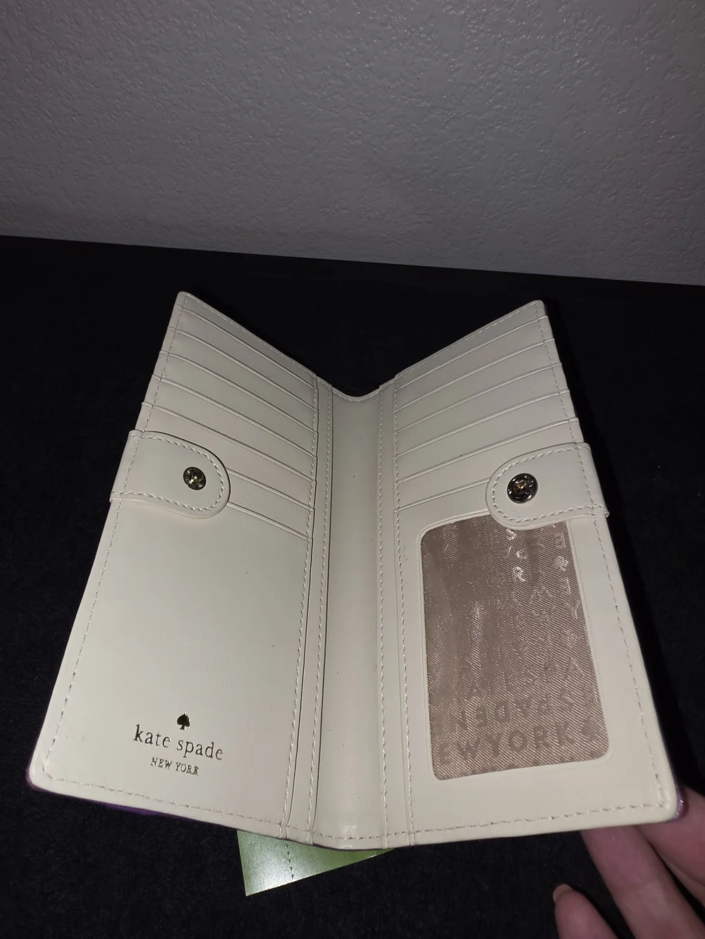 🟣 Kate Spade Camellia Street Stacy Wallet